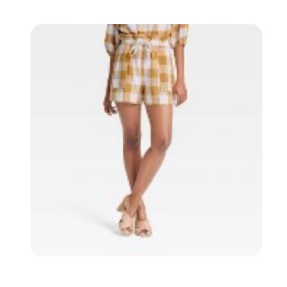 ☀️NWT Who What Wear High Waist Shorts Medium - Picture 6 of 6